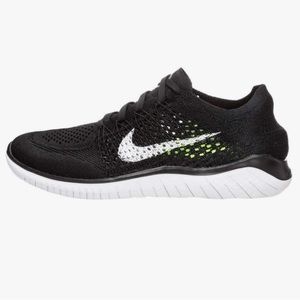 Nike Men’s Free RN Flyknit Black/White